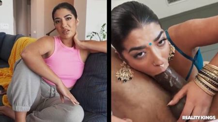 Jasmine Sherni Deepthroat a Big Black Cock