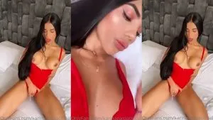 La Colombiana Karina Garcia De La Casa De los Famosos Masturbandose