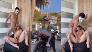 Luz Cervo se folla a un admirador en la playa