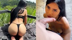 I make my neighbor suck my cock. SHE SUCKS IT SENSATIONALLY!