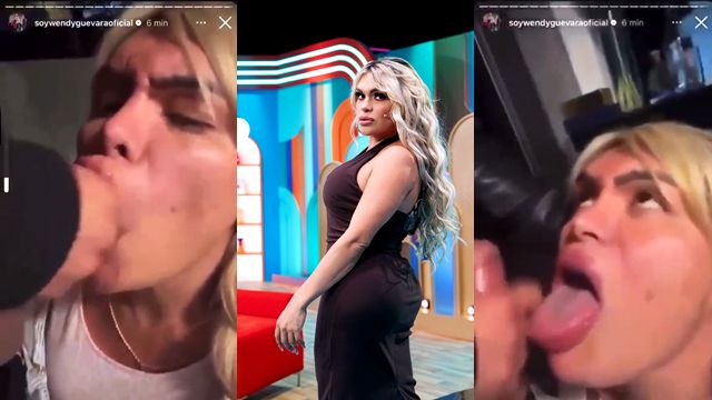 Wendy Guevara sucking a cock until she swallows the semen