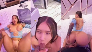 Valeria Castañeda pays her rent with her pussy