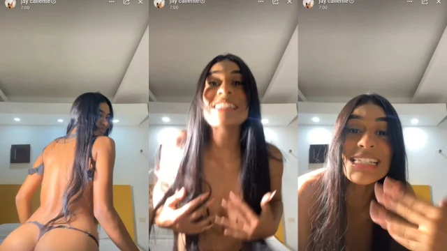 La Jary bastante cachonda en Live de Onlyfans