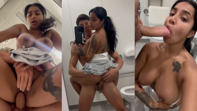 Yasmina Khan & Brady Bud’s Sex Tape In The Airport Bathroom