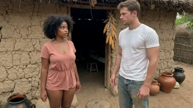 Turista blanco viaja a africa exclusivamente para follarse a una mujer negra